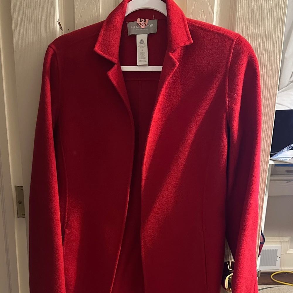 Liz Claiborne Women's Classic Red Blazer